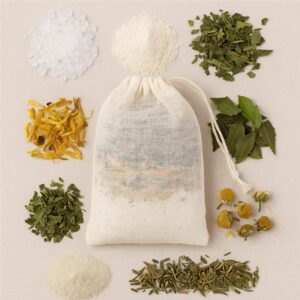 Detox + Cleanse Soak- Set of 2 Herbal Bath Bags